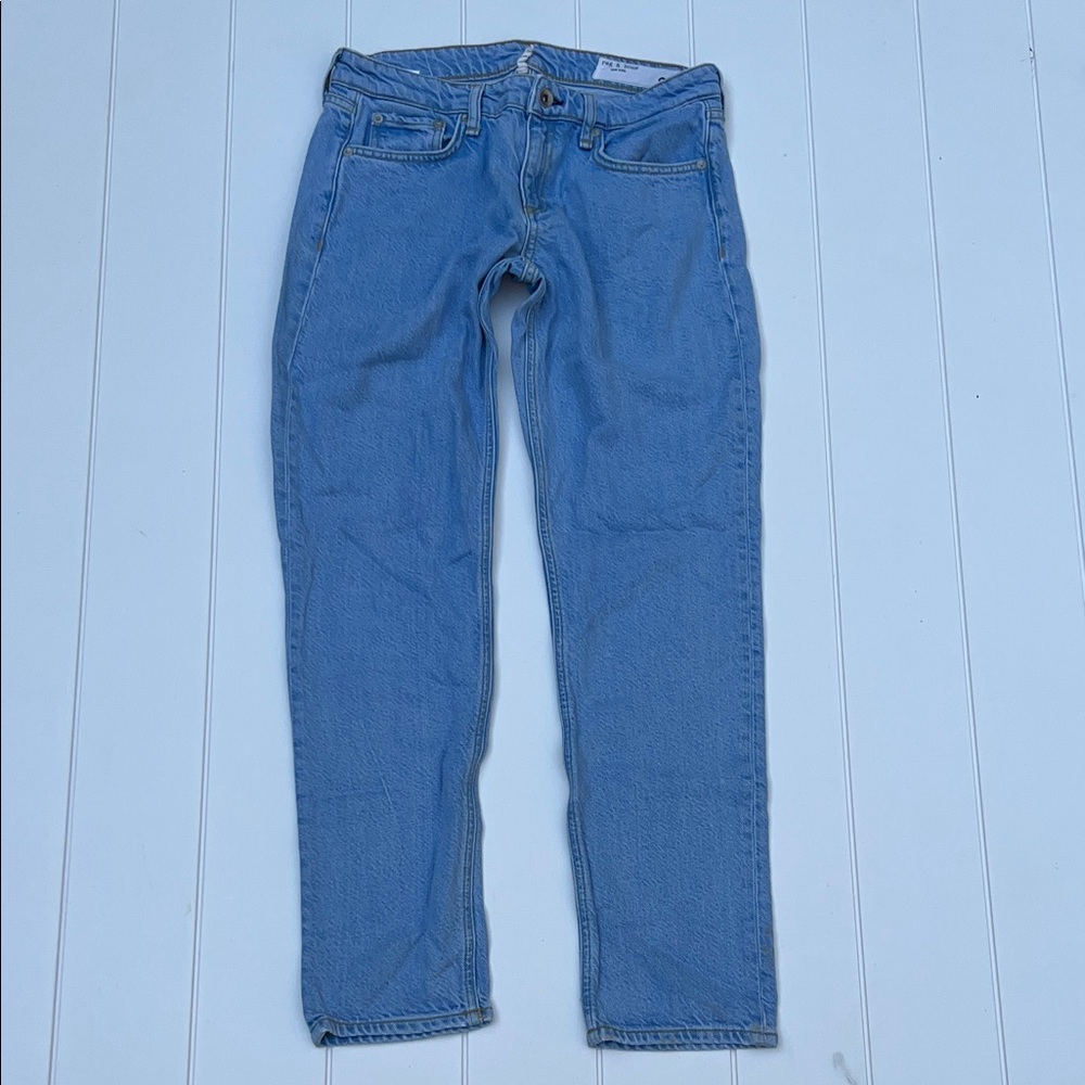 rag & bone boyfriend Light Blue Skinny Jeans